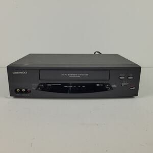 Daewoo DV-T8DN VCR 4 Head Hi-Fi VHS Player Tested (No Remote)
